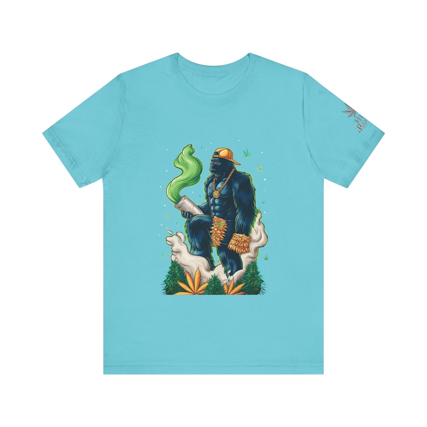 Bigfoot Cannabis Scholar T-Shirt - Premium Sasquatch 420 Lifestyle Apparel