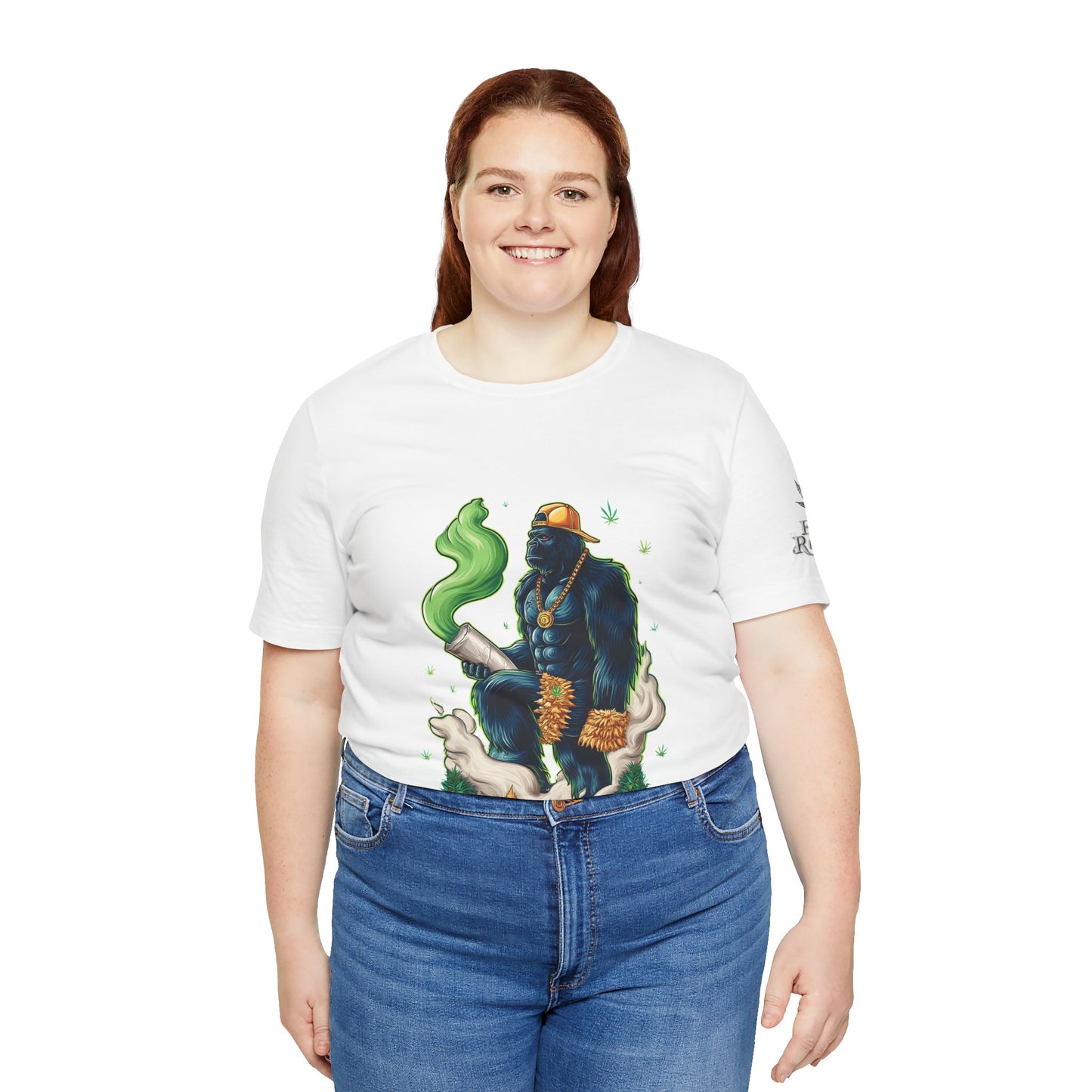 Bigfoot Cannabis Scholar T-Shirt - Premium Sasquatch 420 Lifestyle Apparel