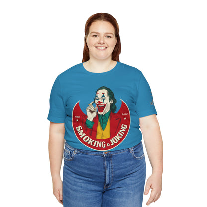 SMOKING & JOKING PURE CANVAS™ | PREMIUM DARK HUMOR TEE