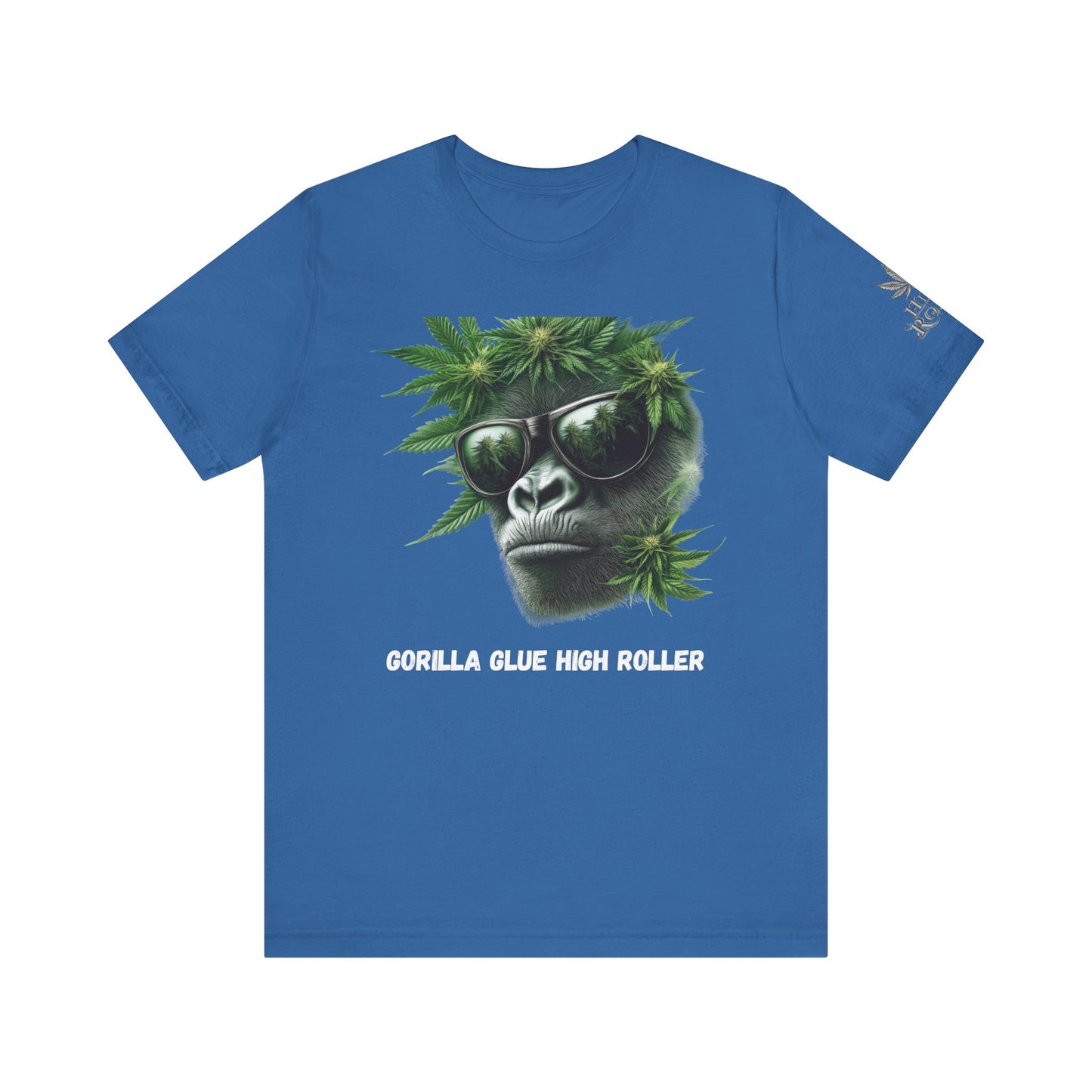 Gorilla Glue Elite Tee - Premium Airlume Cotton Cannabis Strain Culture Black Shirt