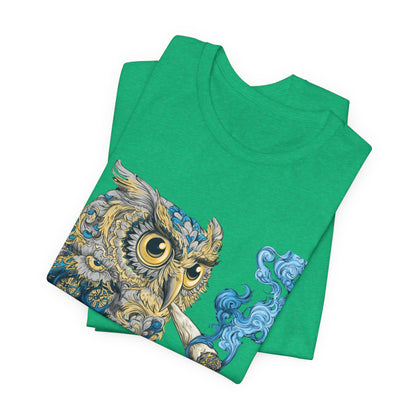WHOOS SMOKING™ | PREMIUM WISDOM CANNABIS TEE