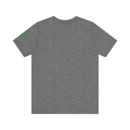 Cannabis Art Dual Face T-Shirt - Premium Unisex Cotton Tee