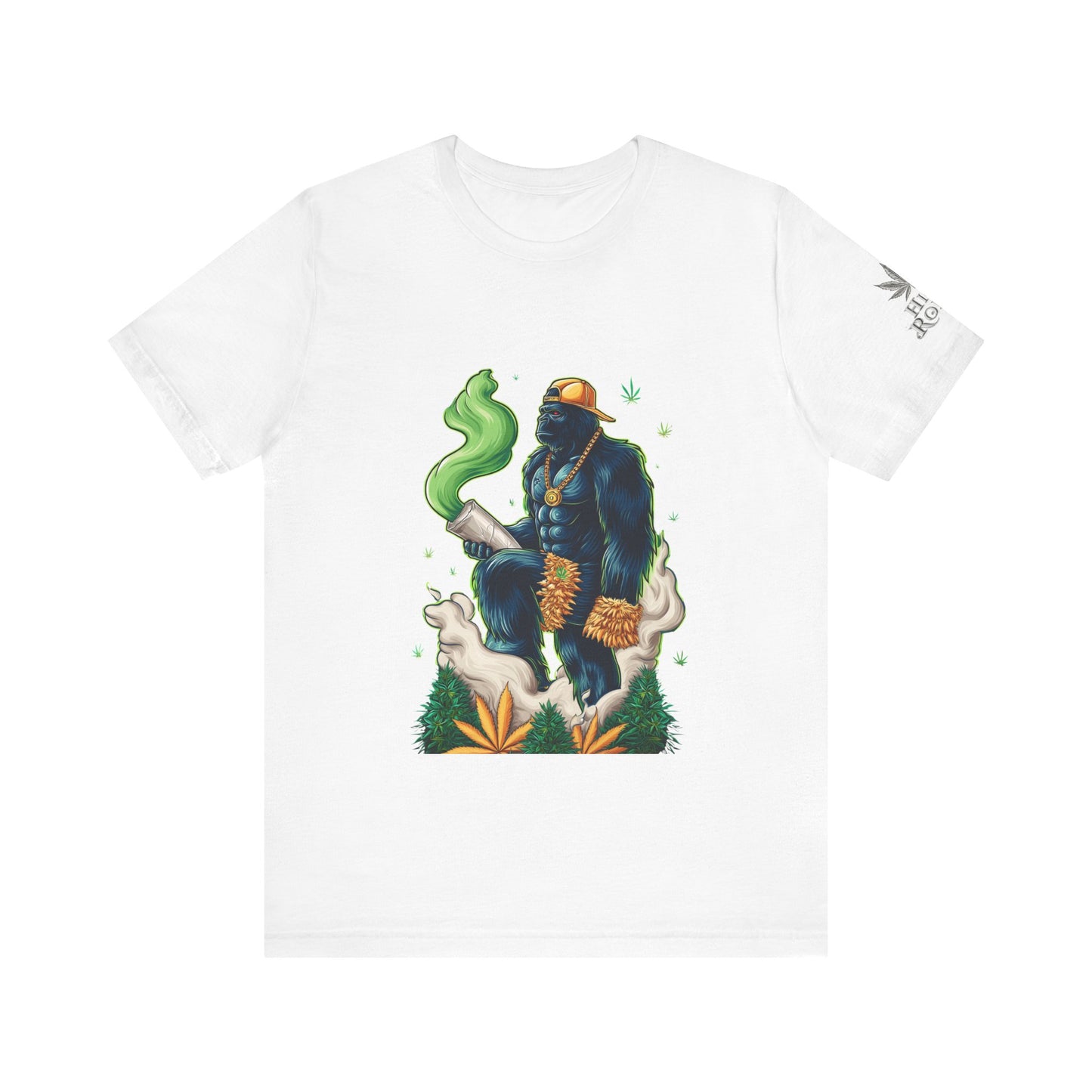 Bigfoot Cannabis Scholar T-Shirt - Premium Sasquatch 420 Lifestyle Apparel