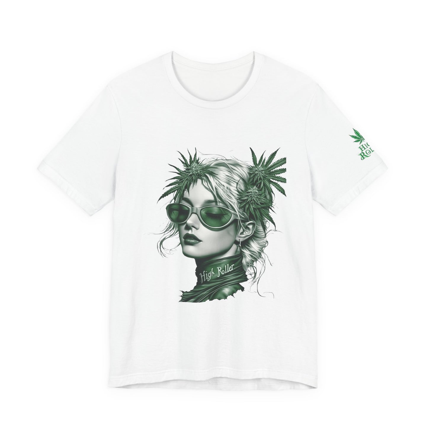 HIGH ROLLER CANNABIS GODDESS T-SHIRT