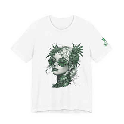 HIGH ROLLER CANNABIS GODDESS T-SHIRT