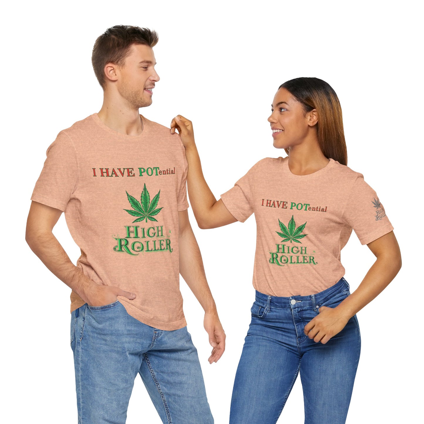 I Have Potential Cannabis Wordplay T-Shirt - Premium 420 Humor Pun Motivational Lifestyle Apparel