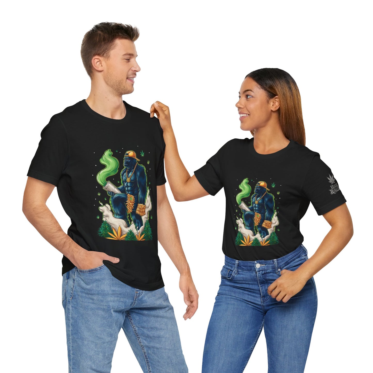 Bigfoot Cannabis Scholar T-Shirt - Premium Sasquatch 420 Lifestyle Apparel