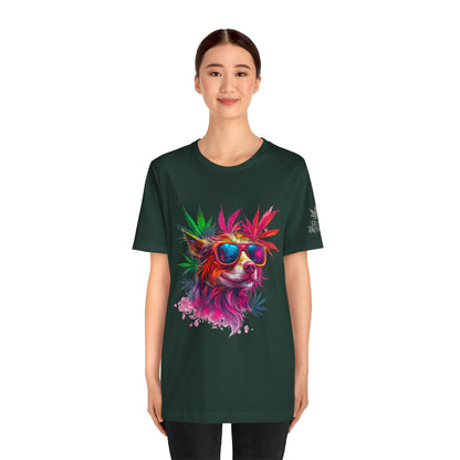 PSYCHEDELIC CANNABIS DOG™ | PREMIUM TRIPPY ART TEE