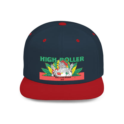 HIGH ROLLER Cannabis Culture Snapback Cap