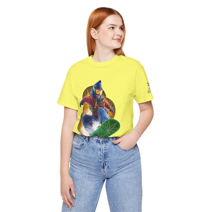 High Roller Snowboard Cannabis T-Shirt - Premium 420 Winter Sports Action Shred Mountain Lifestyle Apparel