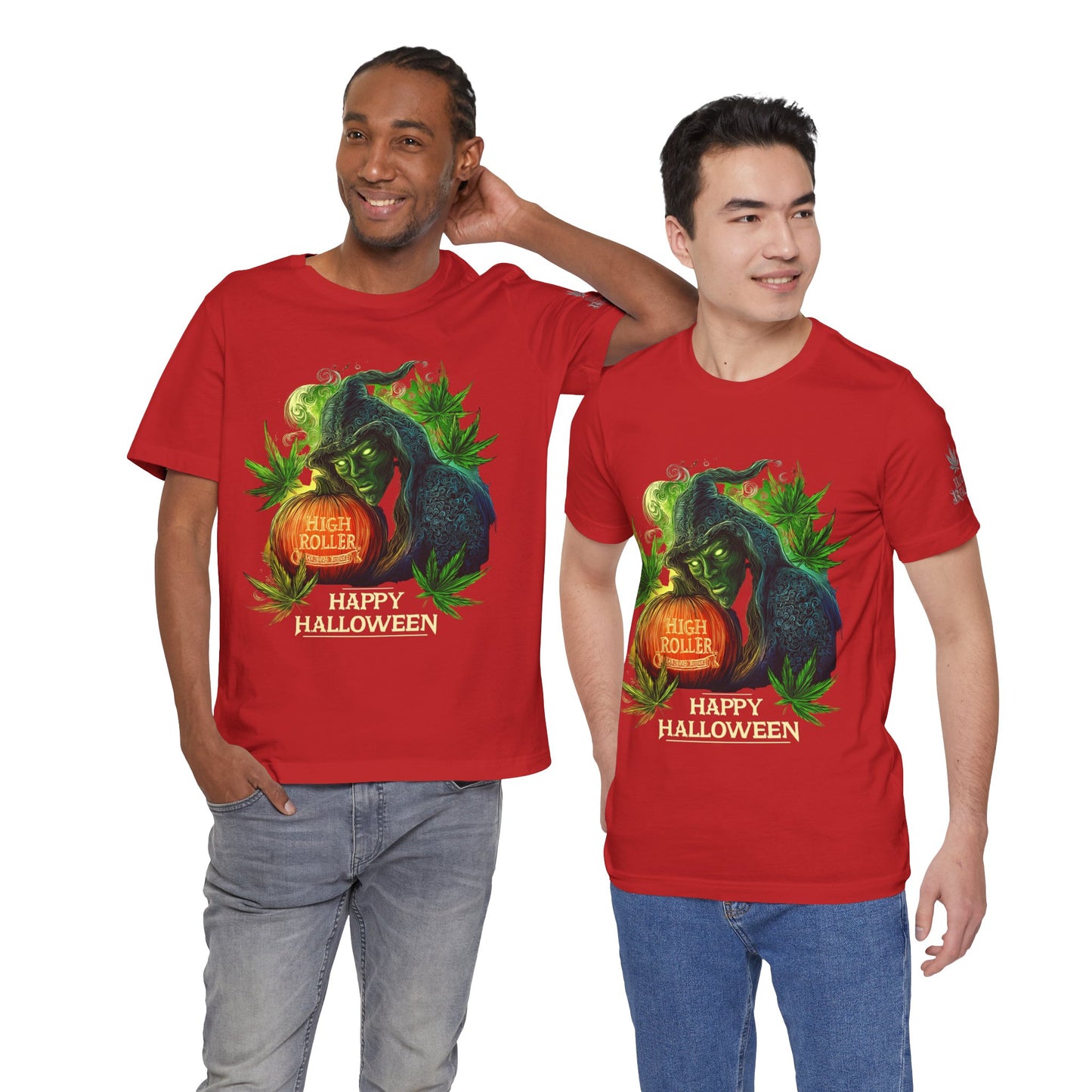 Cannabis Witch's Brew Halloween T-Shirt - Premium Spooky 420 Black Edition Apparel"