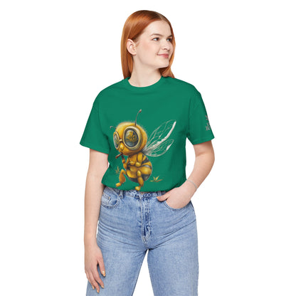 Could I BEE Any Higher - Funny Cannabis Bee 420 Unisex T-Shirt"