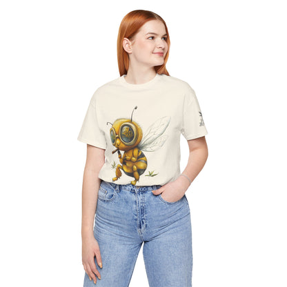 Could I BEE Any Higher - Funny Cannabis Bee 420 Unisex T-Shirt"