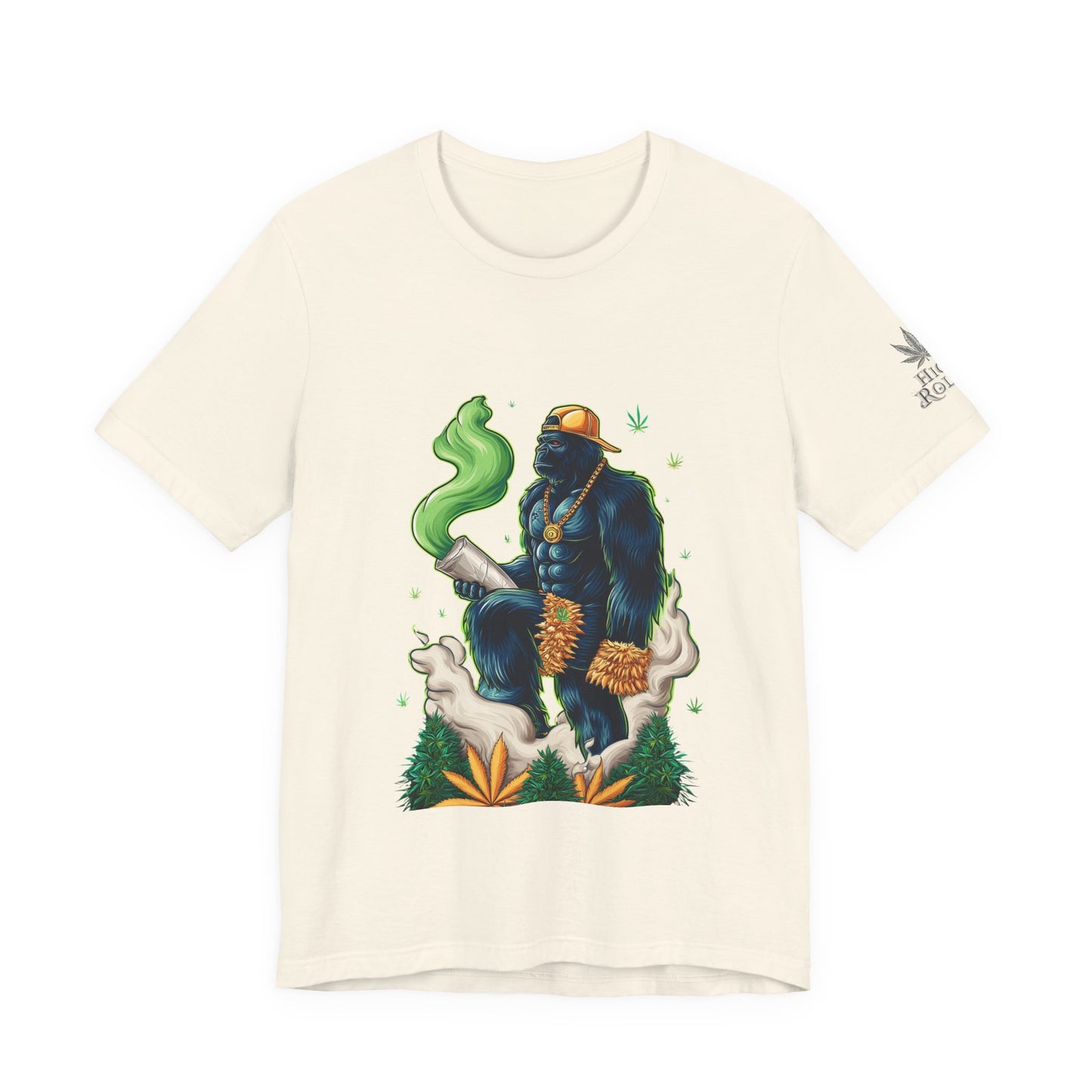 Bigfoot Cannabis Scholar T-Shirt - Premium Sasquatch 420 Lifestyle Apparel
