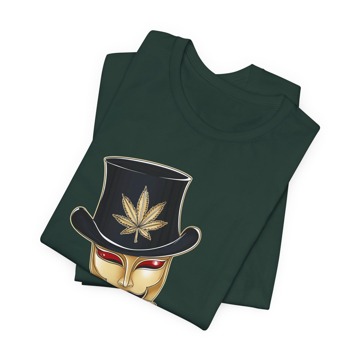 Golden Touch T-Shirt - Premium Airlume Cotton Cannabis Luxury Boss Art Tee