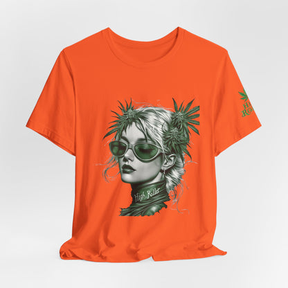 HIGH ROLLER CANNABIS GODDESS T-SHIRT