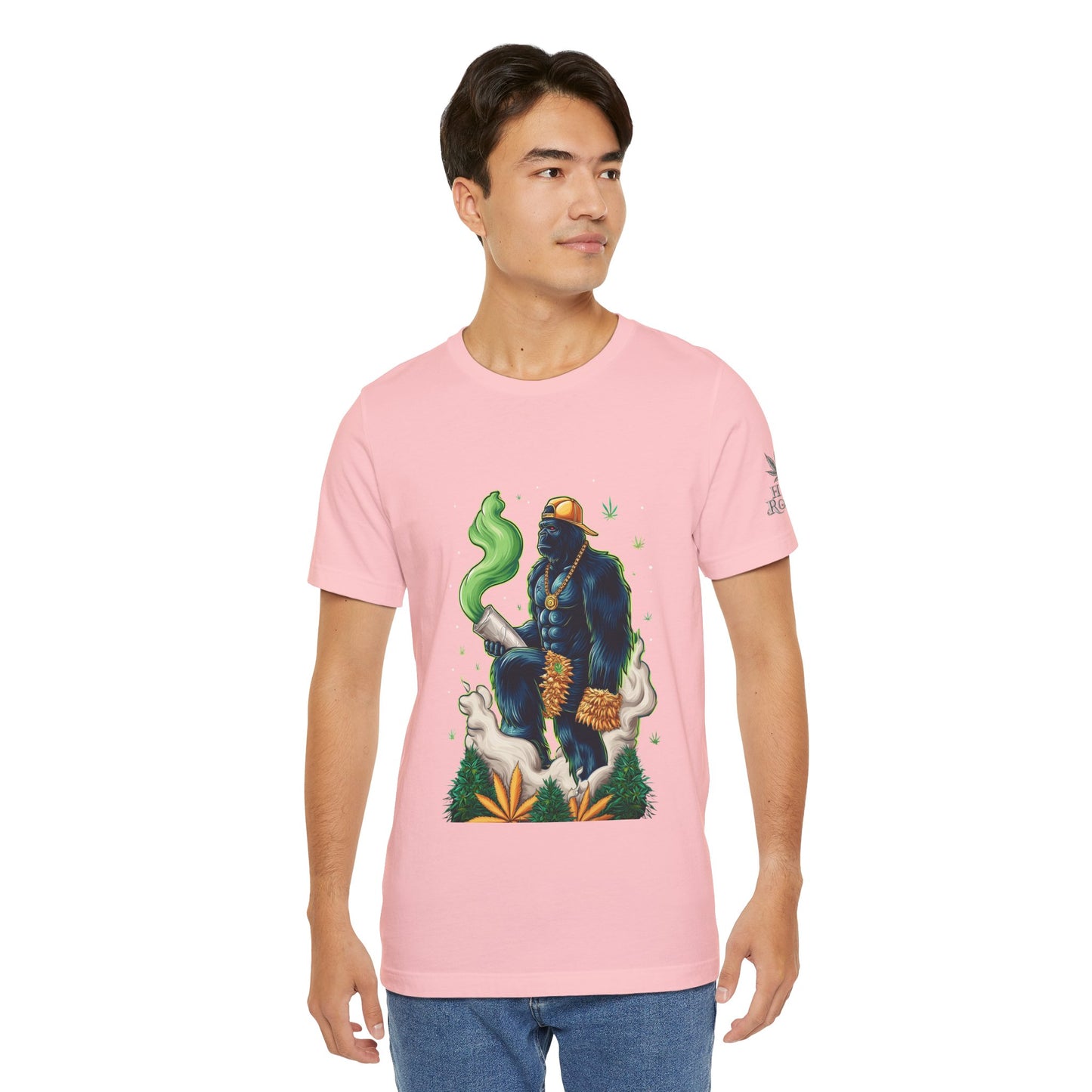 Bigfoot Cannabis Scholar T-Shirt - Premium Sasquatch 420 Lifestyle Apparel