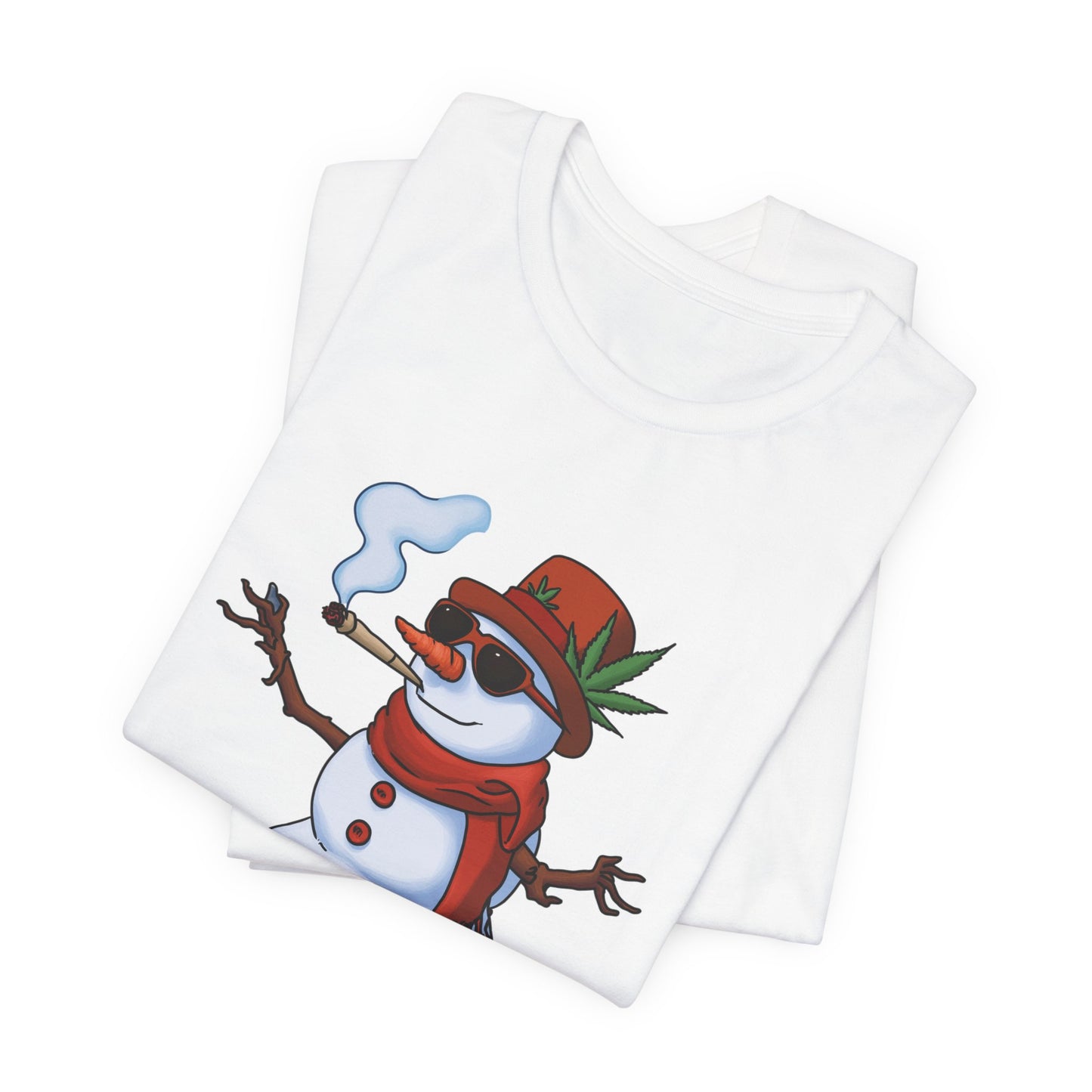 Happy Holidaze Premium Cannabis Christmas T-Shirt