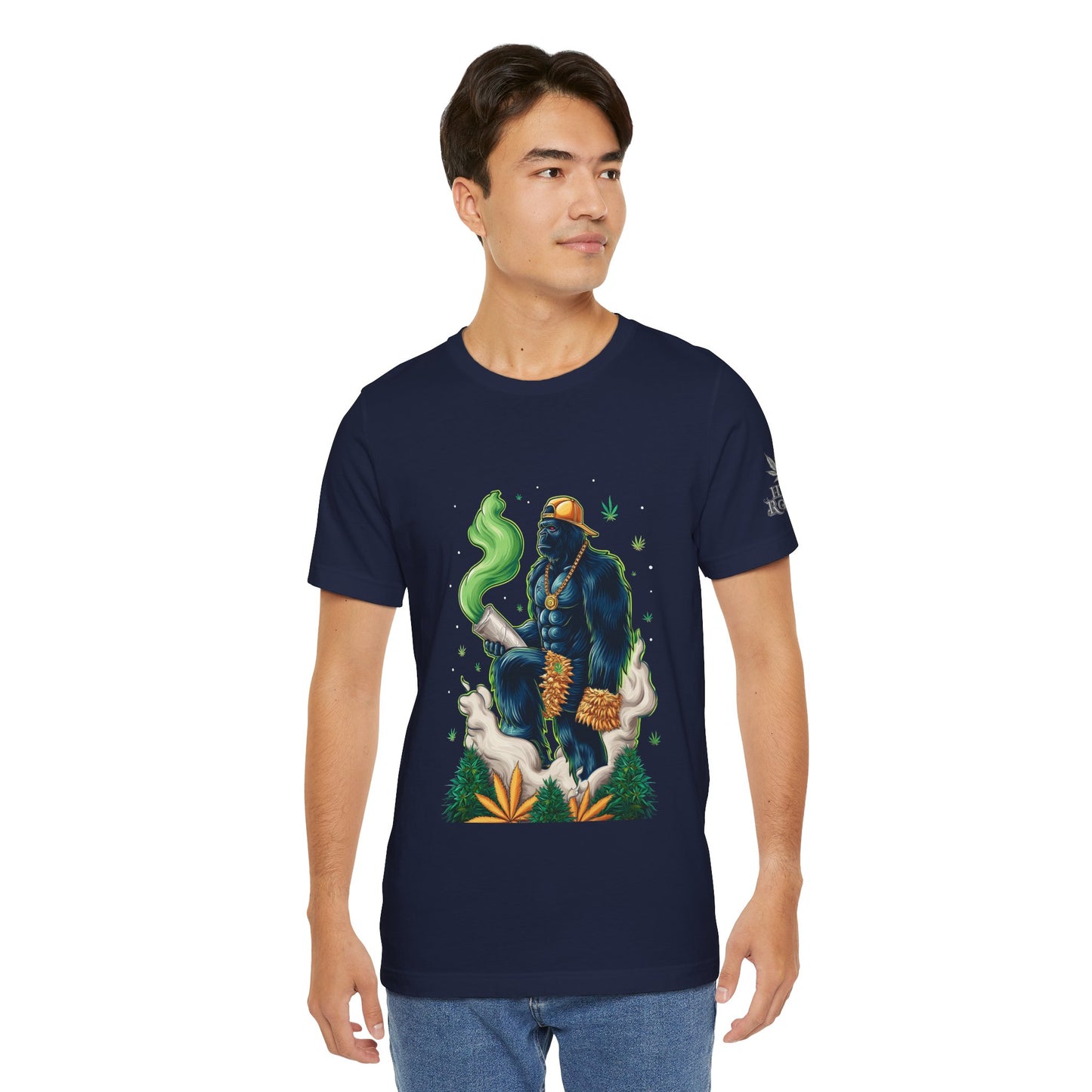 Bigfoot Cannabis Scholar T-Shirt - Premium Sasquatch 420 Lifestyle Apparel