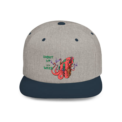Eight Arms Experience | Premium Flat Bill Snapback | Vegas Odds™ Collection