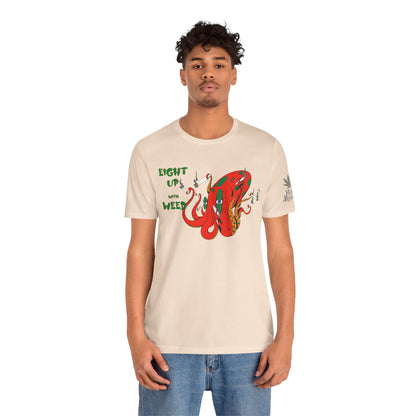 Eight Up Octopus Tee - Premium Airlume Cotton Cannabis Culture Streetwear