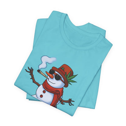 Happy Holidaze Premium Cannabis Christmas T-Shirt