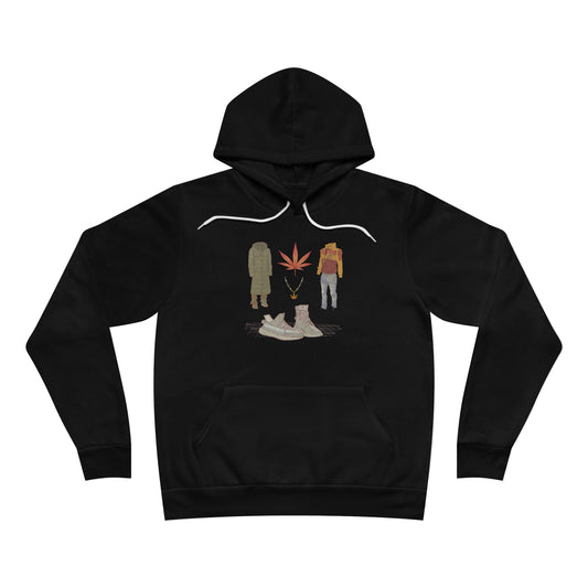 Outdoor Essentials Hoodie - Premium Sponge Fleece Cannabis Culture Adventure Gear Art