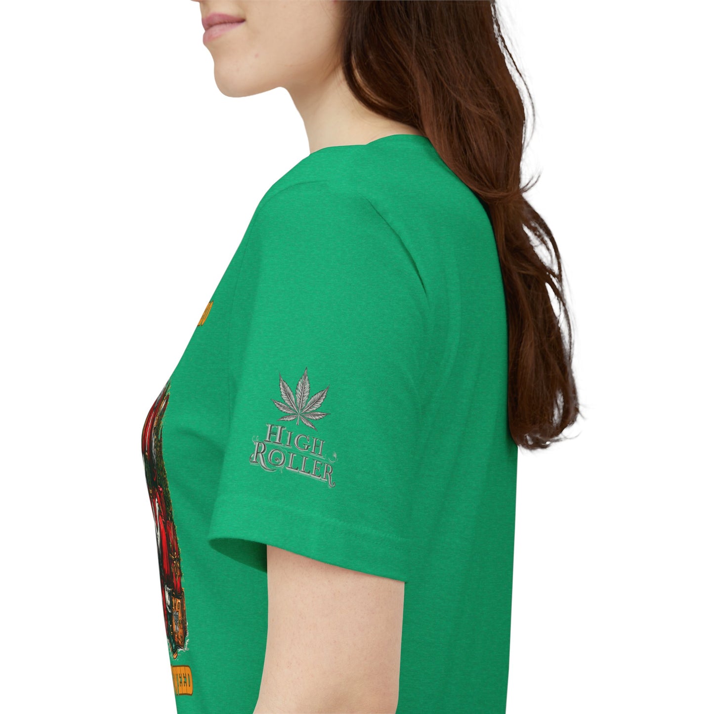 Ho Ho Ho Lot Of Weed Premium Cannabis Christmas T-Shirt