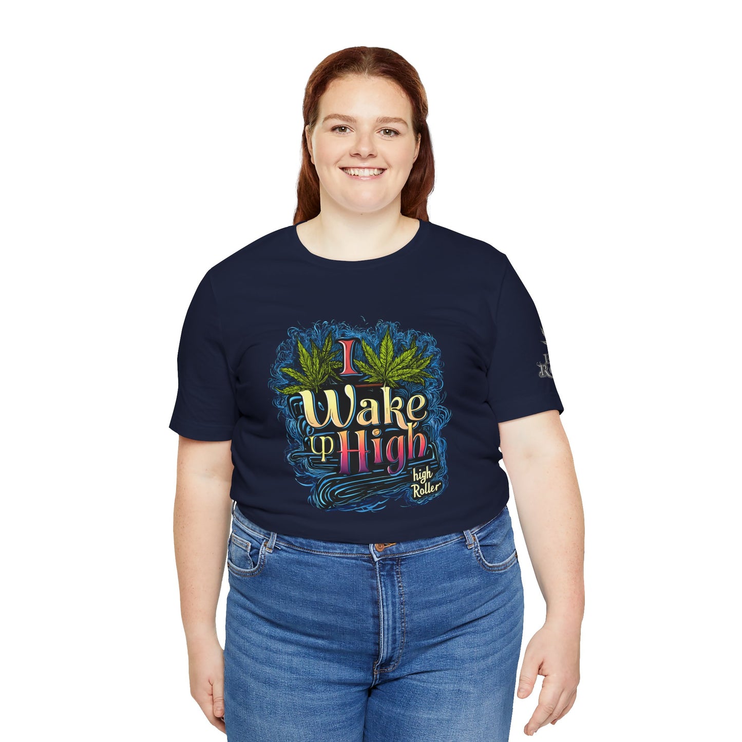 Wake Up High™ | Premium Cannabis Art Tee - Limited Edition | High Roller