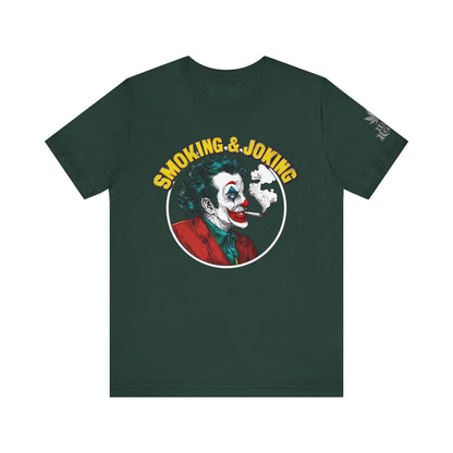 SMOKING & JOKING™ | PREMIUM DARK HUMOR CANNABIS TEE