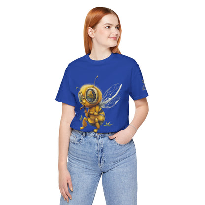 Could I BEE Any Higher - Funny Cannabis Bee 420 Unisex T-Shirt"