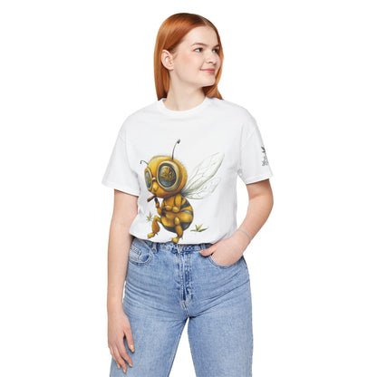 Could I BEE Any Higher - Funny Cannabis Bee 420 Unisex T-Shirt"