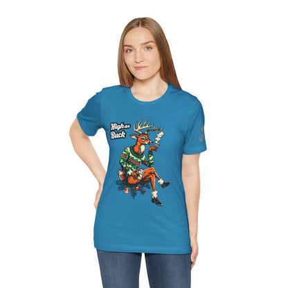 HIGH AS BUCK CHRISTMAS™ | PREMIUM HOLIDAY CANNABIS TEE