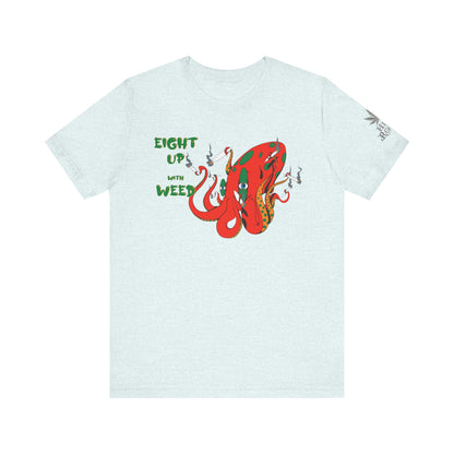 Eight Up Octopus Tee - Premium Airlume Cotton Cannabis Culture Streetwear