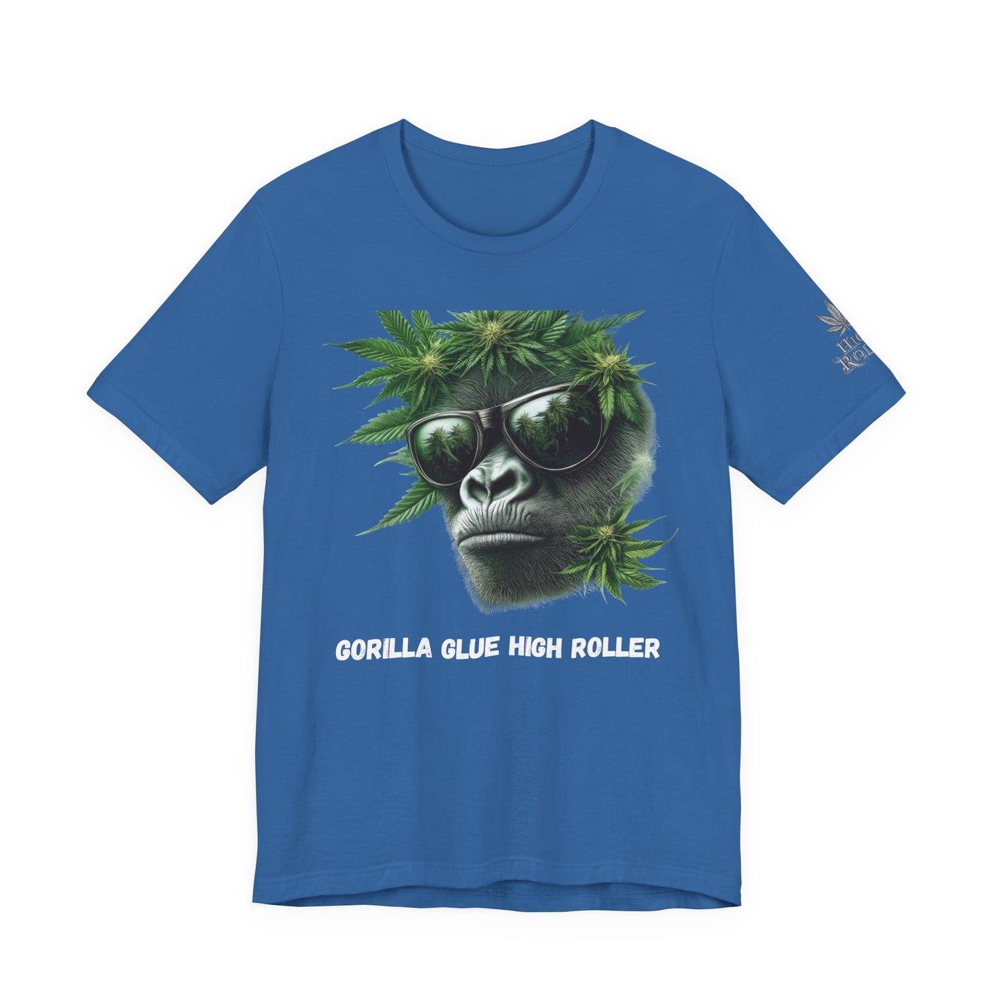 Gorilla Glue Elite Tee - Premium Airlume Cotton Cannabis Strain Culture Black Shirt