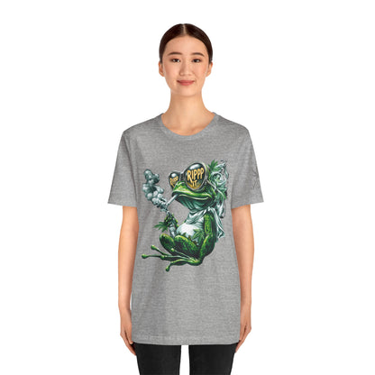 RIPPP IT Cosmic Frog Tee - Premium Airlume Cotton Cannabis Culture Streetwear