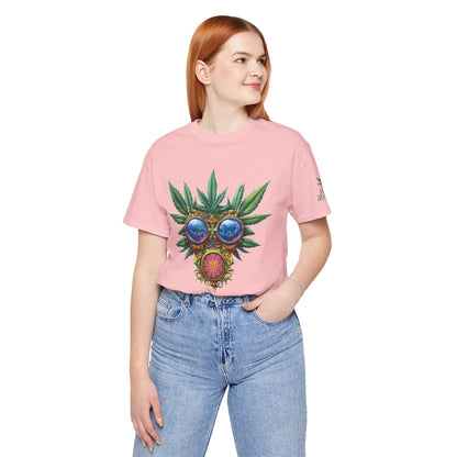 Third Eye Vision T-Shirt - Premium Airlume Cotton Cannabis Kaleidoscope Art Tee