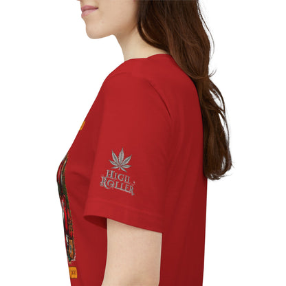 Ho Ho Ho Lot Of Weed Premium Cannabis Christmas T-Shirt