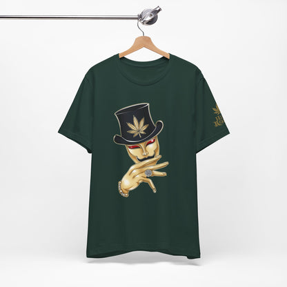 Golden Touch T-Shirt - Premium Airlume Cotton Cannabis Luxury Boss Art Tee