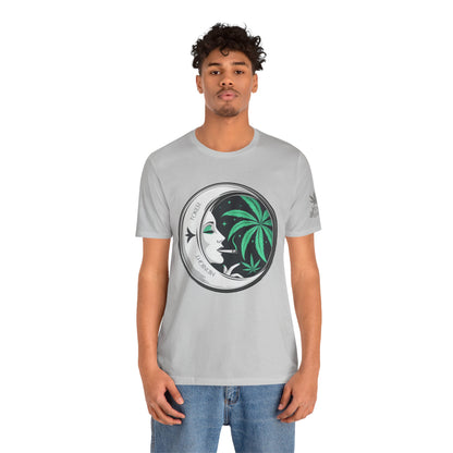 Toker Girl Coin Tee - Vintage Cannabis Portrait Art Design | High Roller