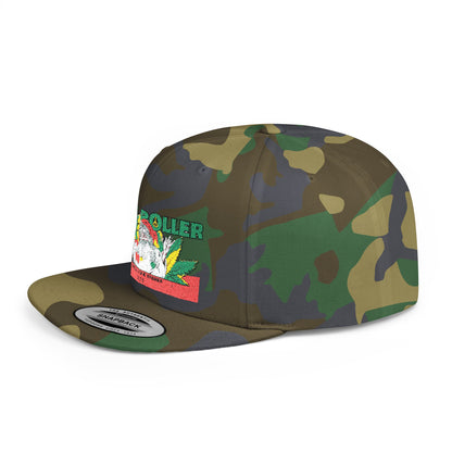 HIGH ROLLER Cannabis Culture Snapback Cap