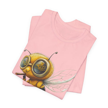 Could I BEE Any Higher - Funny Cannabis Bee 420 Unisex T-Shirt"