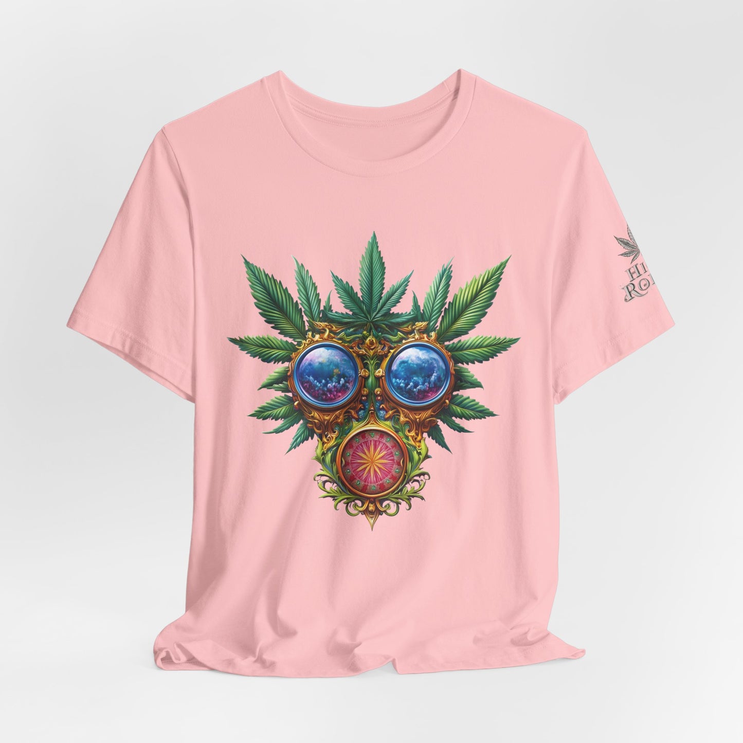 Third Eye Vision T-Shirt - Premium Airlume Cotton Cannabis Kaleidoscope Art Tee