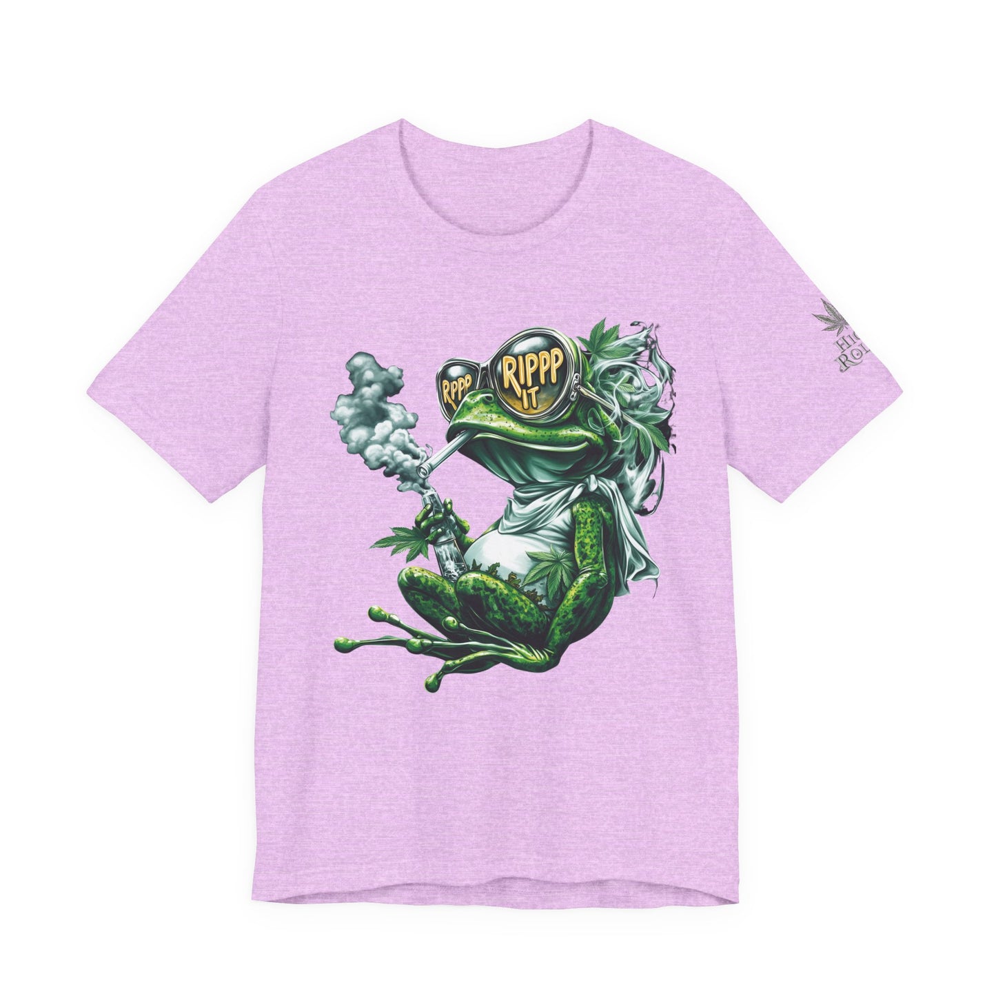 RIPPP IT Cosmic Frog Tee - Premium Airlume Cotton Cannabis Culture Streetwear