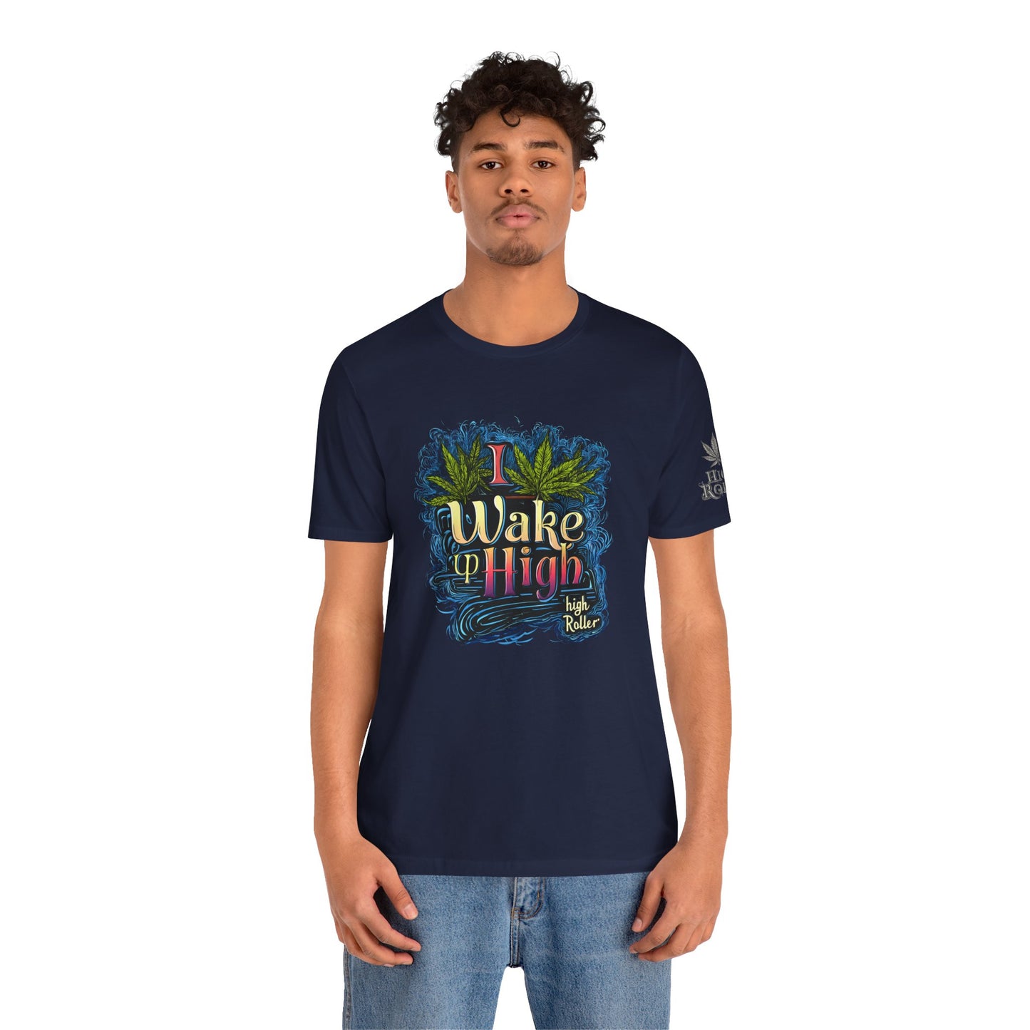 Wake Up High™ | Premium Cannabis Art Tee - Limited Edition | High Roller