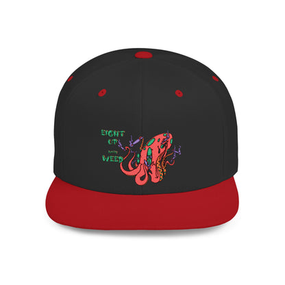 Eight Arms Experience | Premium Flat Bill Snapback | Vegas Odds™ Collection