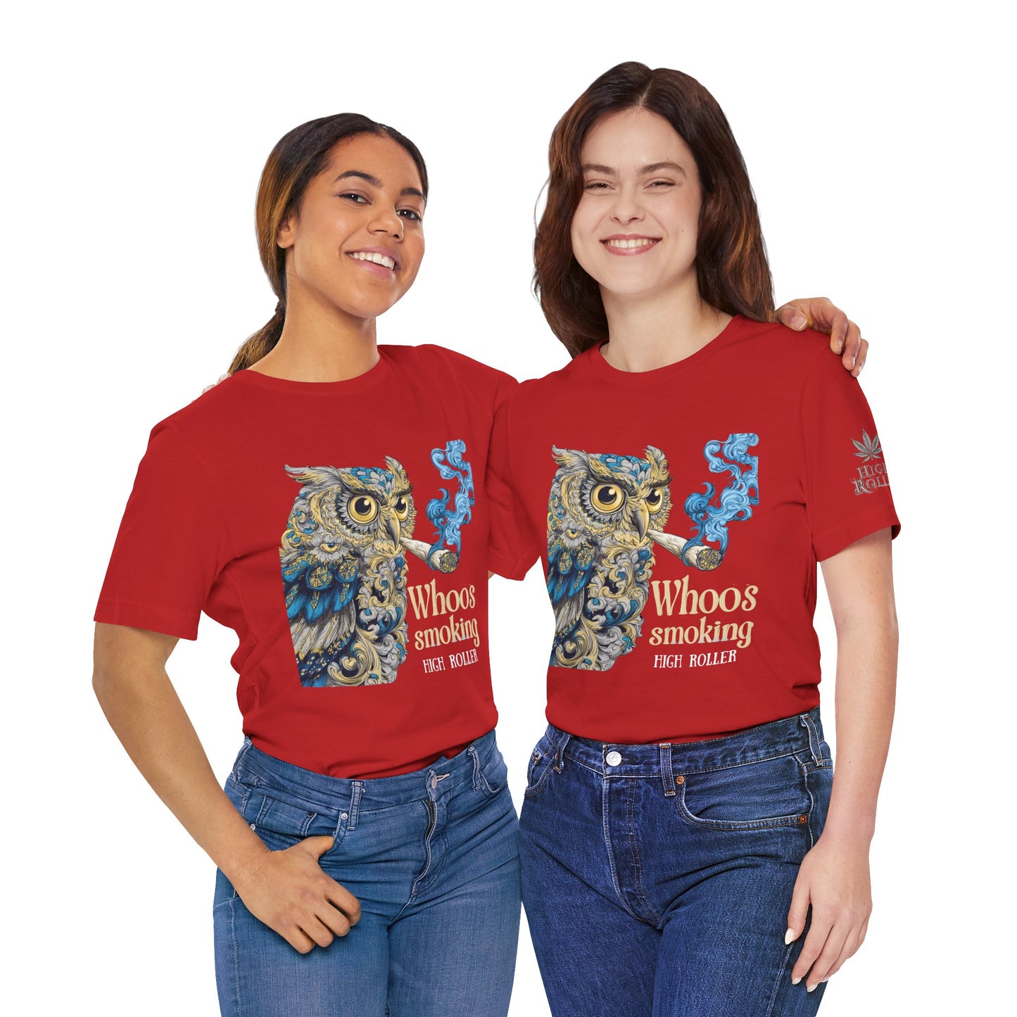 WHOOS SMOKING™ | PREMIUM WISDOM CANNABIS TEE