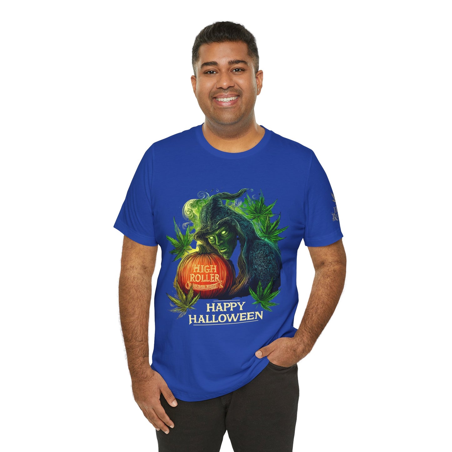 Cannabis Witch's Brew Halloween T-Shirt - Premium Spooky 420 Black Edition Apparel"