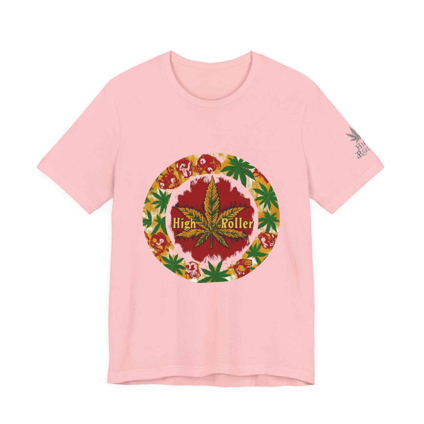Latino Sol Tee - Premium Airlume Cotton Cannabis Culture Latin Folk Art Design