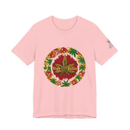 Latino Sol Tee - Premium Airlume Cotton Cannabis Culture Latin Folk Art Design